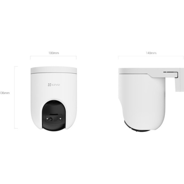 Cámara IP PTZ Ezviz CS-H8c-R200-8H8WKFL - 4K, WiFi, PTZ