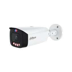 Cámara bullet IP Dahua IPC-HFW3449T1P-AS-PV-0280B-PRO - 4MP, 2.8mm, IR/luz blanca 50m, audio, IP67