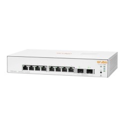 Switch Gestionable Capa 4, 8 puertos Gigabit, x2 puertos SFP ,para rack 19"