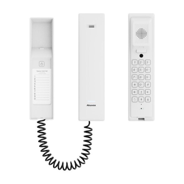 Telefonillo con teclas de función para video porteros Akuvox.