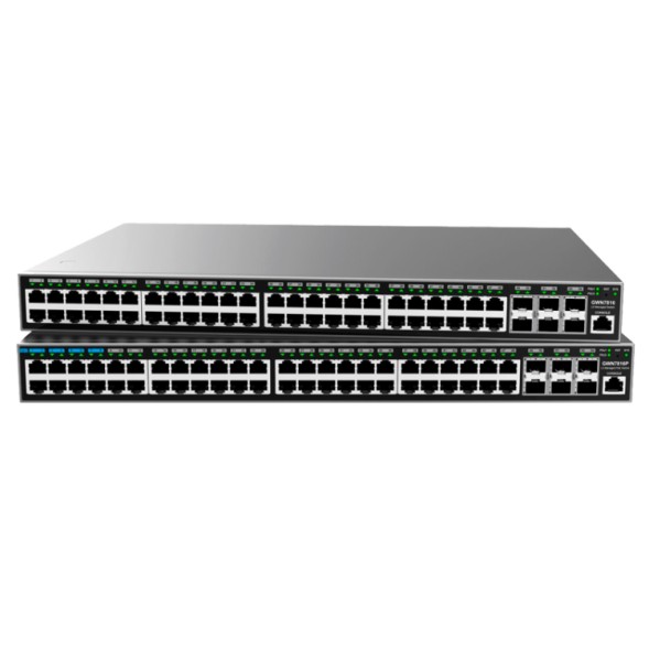 Switch gestionable L3, x40Gb POE+/x8Gb POE++, 740W, x6 SFP+. Control de energía inteligente. Rack. PSU redundante opcional