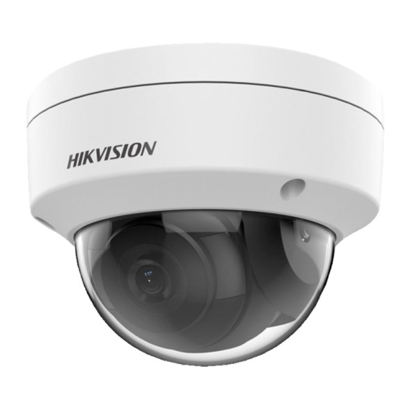 Cámara IP domo, 4MPx, IR 30mts, 2.8mm, H.265+, PoE802.3af. Audio  IP67