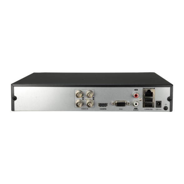 DVR 5 n1 de 4ch 8Mpx + 4 IP hasta 8Mpx. H.265Pro+, 1 HDD.
