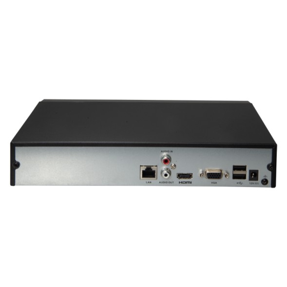 Grabador NVR Hikvision HWN-4116MH - 16CH, 160 Mbps, 4K HDMI/VGA, H.265+, 1 HDD