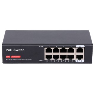 Комутатор PoE Fast Ethernet OEM SW8FE2FE-100W - 8 PoE