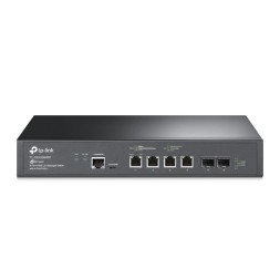 Switch Gestionable Omada L2+, x4 10Gb POE++ 200W, x2 SFP+, x1 RJ45 consola, x1 Micro-USB consola, Rack