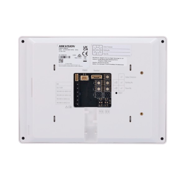Monitor Videoportero 2 hilos Wifi Hikvision 7". Montaje en superficie. Blanco