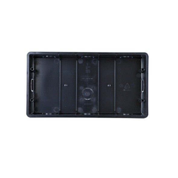Caja de empotrar para monitor Maxi 7", color negro.