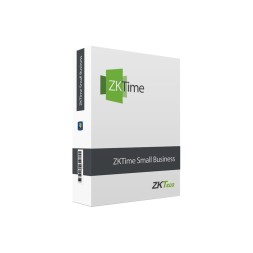 Software control de presencia ZKTeco ZK-TIME-SB-100 - 100 empleados, TCP/IP, Wi-Fi, reportes, RRHH
