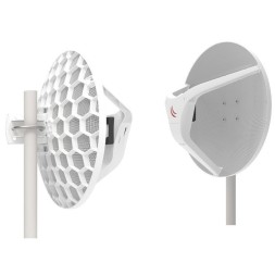 PACK 2 AP 60GHz, 42dBi, 391mm, 716Mhz, 256Mb RAM, puerto Gb. Preconfigurado