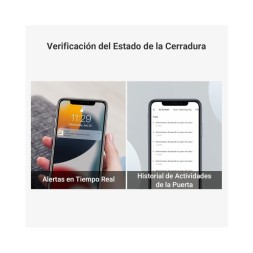 Cerradura inteligente EZVIZ CS-DL01/DL01CP/A3 - Wi-Fi, Bluetooth, teclado PIN, RFID, huella, app EZVIZ