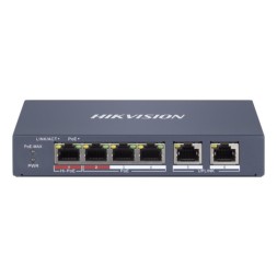 Switch Smart PoE Hikvision DS-3E1106HP-EI - 60W