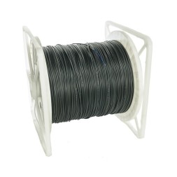 Cable 1F G657A2 monomodo, LSZH, para exterior (UV negro), 2.9mm, con refuerzo de aramidas. Bobinas de 1000mts.