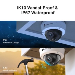 Cámara IP VIGI C240I(4mm) - 4MP IR 30m IA IP67 IK10
