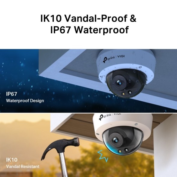 Cámara IP VIGI C240I(4mm) - 4MP IR 30m IA IP67 IK10