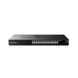 Switch gestionable L2+, x24 Gb POE 400W, x4 SFP. Sobremesa / Pared / Rack