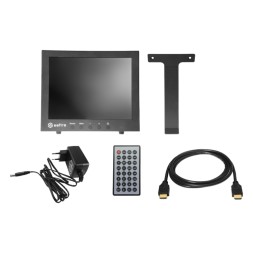 Monitor CCTV Safire SF-MNT10BNC-XGA - 10", XGA, BNC loop, HDMI/VGA, altavoces, VESA