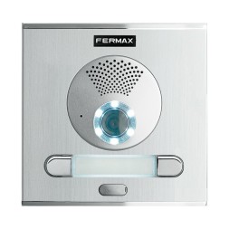 Kit bifamiliar video con placa Cityline de empotrar y monitores Veo-XL Wifi manos libres 7".