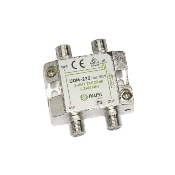 Derivador 2 salidas. 25dB. Plantas 6-7