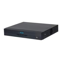 NVR 8ch IP hasta 12Mpx, 80Mbps, H.265, 1 HDD. WizSense