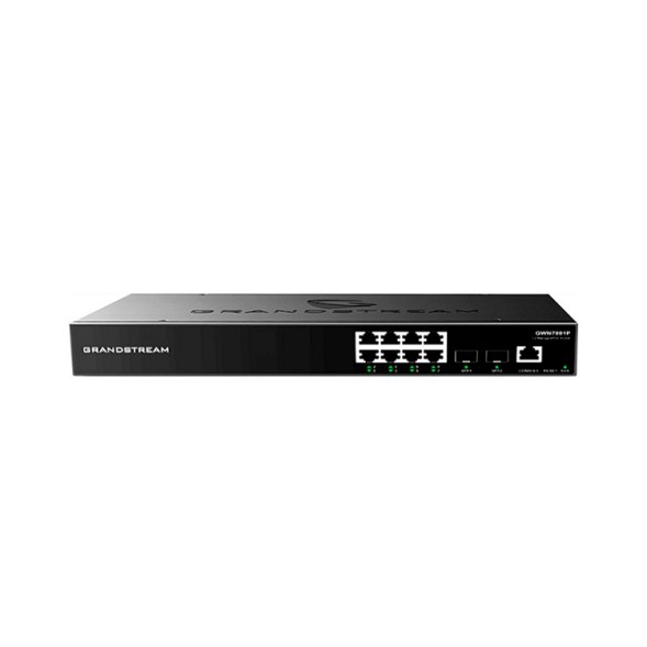 Switch gestionable L2+, x8 Gb POE 150W, x2 SFP. Sobremesa / Pared / Rack
