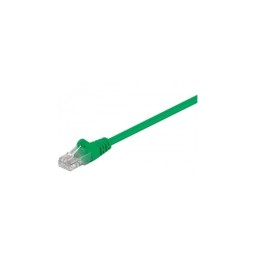 Latiguillo Cat 5e UTP 0,50mts, color verde
