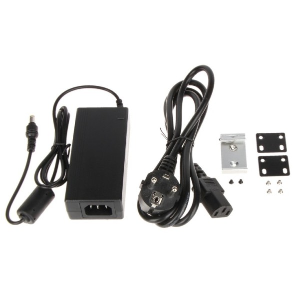 Switch de 4 puertos 10/100 POE/POE+  65W + x1gb UPLINK + x1 SFP, Industrial. Carril DIN