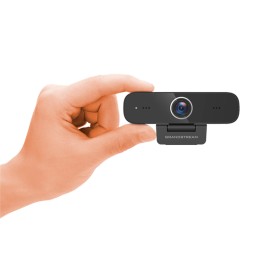 Вебкамера plug and play (Usb 2.0) Full HD 1080p 30fps, з 2 всеспрямованими мікрофонами (захоплення голосу до 1 м)