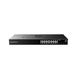 Switch gestionable L2+, x16 Gb, x4 SFP. Sobremesa / Pared / Rack