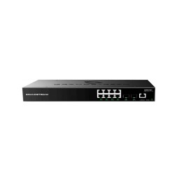 Switch gestionable L2+, x8Gb, x2 SFP. Sobremesa / Pared