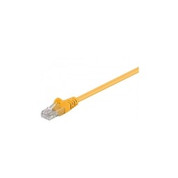 Latiguillo Cat5e UTP 0,25m amarillo TT-LA-C5U-025YL