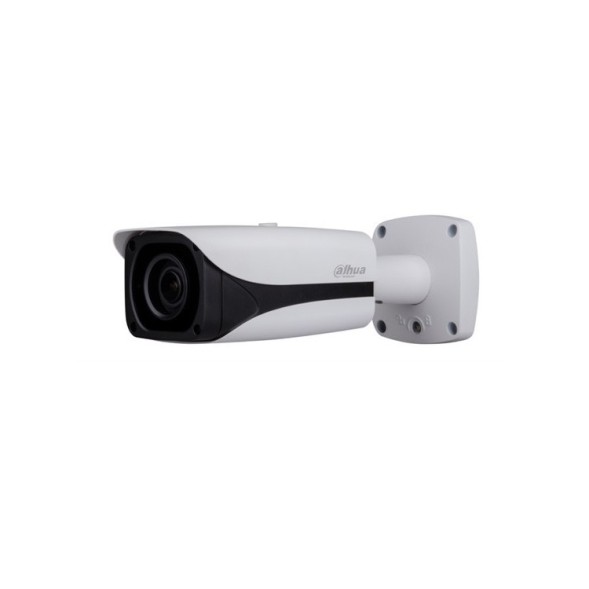 Cámara IP Bullet 2MPx Starlight, IR 200mts, 5.3-64mm, IP67. ONVIF, POE 802.3af, MicroSD