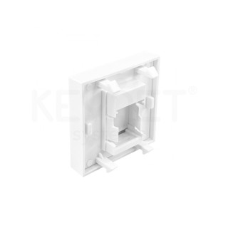 Модуль RJ45 KEYNET FME-T1RJ-W - 45x45 з віконцем