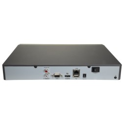 Grabador NVR HiWatch HWN-4104MH - 4 canales IP, detección humano vehículo, HDMI 4K