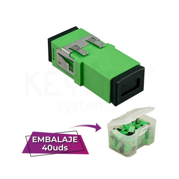 Adaptador fibra Keynet TA-SA208-S-3P-N-BX - SC APC simplex