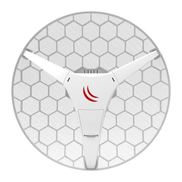 AP AC 5GHz, 25dBm, 24dBi, 391mm, 7.7º, 716MHz, 256Mb RAM, puerto Gb, L3