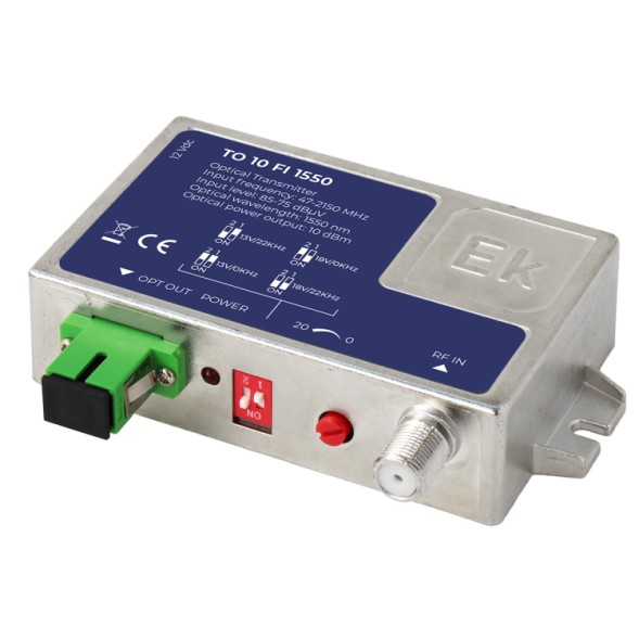 Transmisor óptico EK TO 10 FI 1550 - 10 dBm