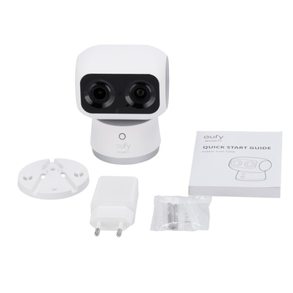 Cámara IP Wifi PTZ, 4K, IR 10mts, lente 2.8mm, H.264, Interior