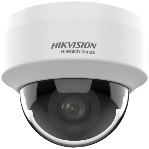 HIKVISION HIWATCH Cámara IP domo HiWatch HWI-D121H-C - 2 MP, lente fija, IR 20 m, PoE
