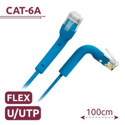Latiguillo red Cat6A Safire UTP6A-FLEX-1B - 1m flexible