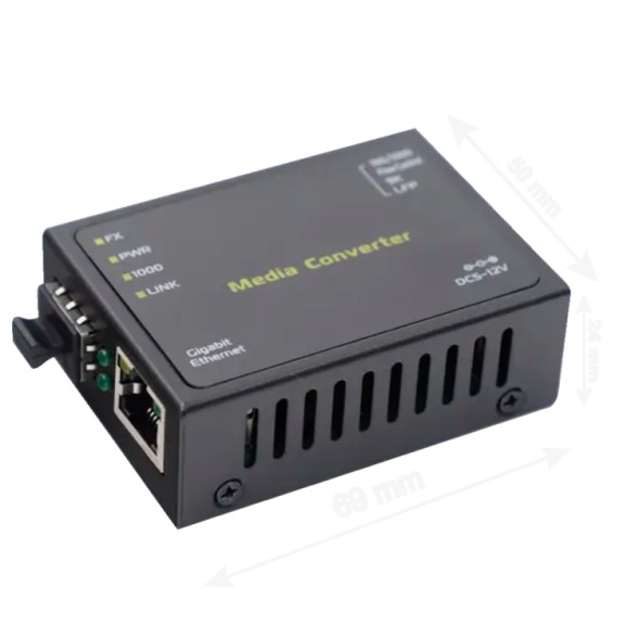 Conversor RJ45 a SFP OEM MC-1GE-SFP-MINI - Gigabit