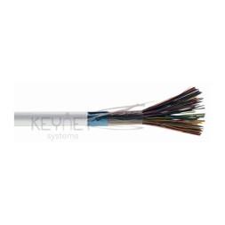 Cable telefonía 100 pares de interior, multipar F/UTP Cat3 con cubierta LSZH-Dca -s2, d2, a1. Al corte
