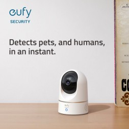 Cámara IP Wifi PTZ, 2K, IR 10mts, lente 2.8mm, H.265, Interior