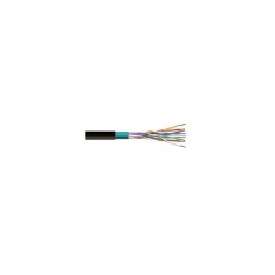 Кабель CAT5e FTP, мідь з алюмінієвим покриттям, CPR-FCA, чорний поліетилен (для зовнішнього використання), з внутрішньою котушкою. Котушка 305 м.