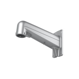 Soporte para domos motorizadas - Uso en pared - Apto para poste - Color gris (aleación de aluminio)