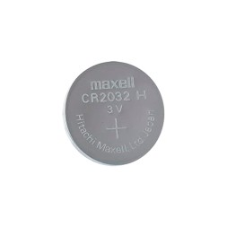 Paquete de 1 pila Botón CR2032, 3V, 240mAh, Litio