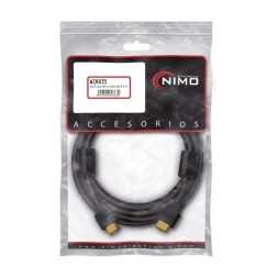 Кабель HDMI 15 метрів 2.0b, сумісний з 4K при 60Гц, Hi-Speed Ether, M-M з феритами.