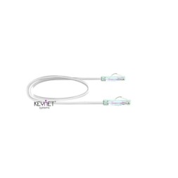 Latiguillo Cat 6A S/FTP, LSZH, 1mts. Blanco