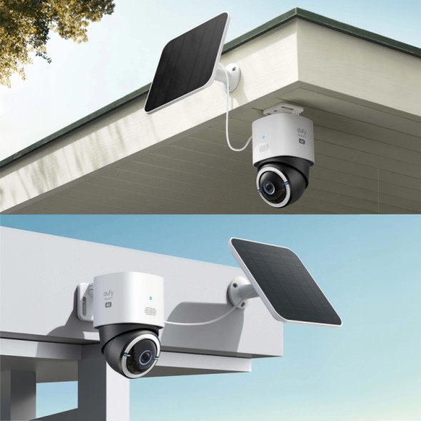 Cámara IP 4G LTE y Wifi a batería, 4K, IR 10mts, Panel solar integrado, H.264, IP65