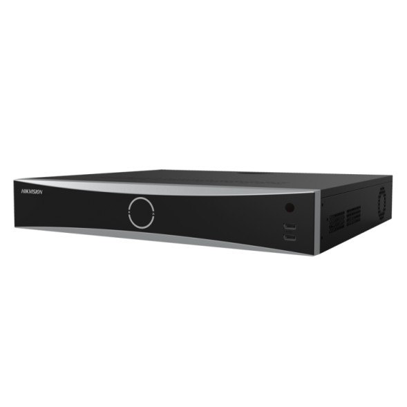 NVR IP  hasta 32 canales. Hasta 12MPx.VGA, HDMI 4K. Acusense